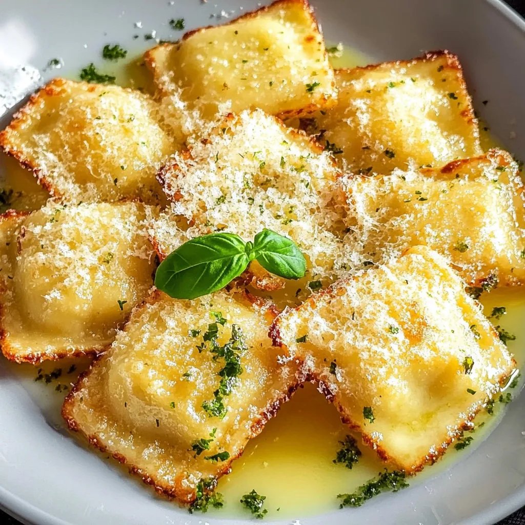Crispy Ravioli Appetizer