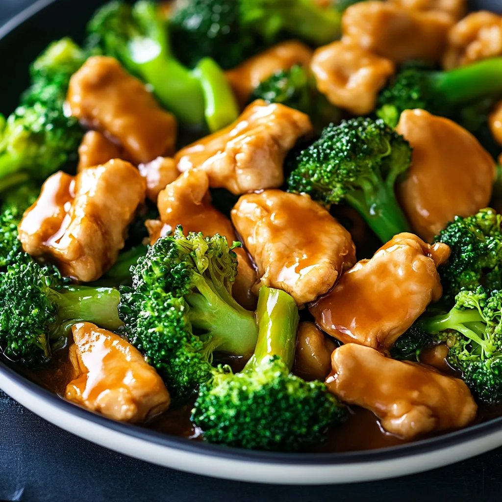 Chinese Chicken and Broccoli