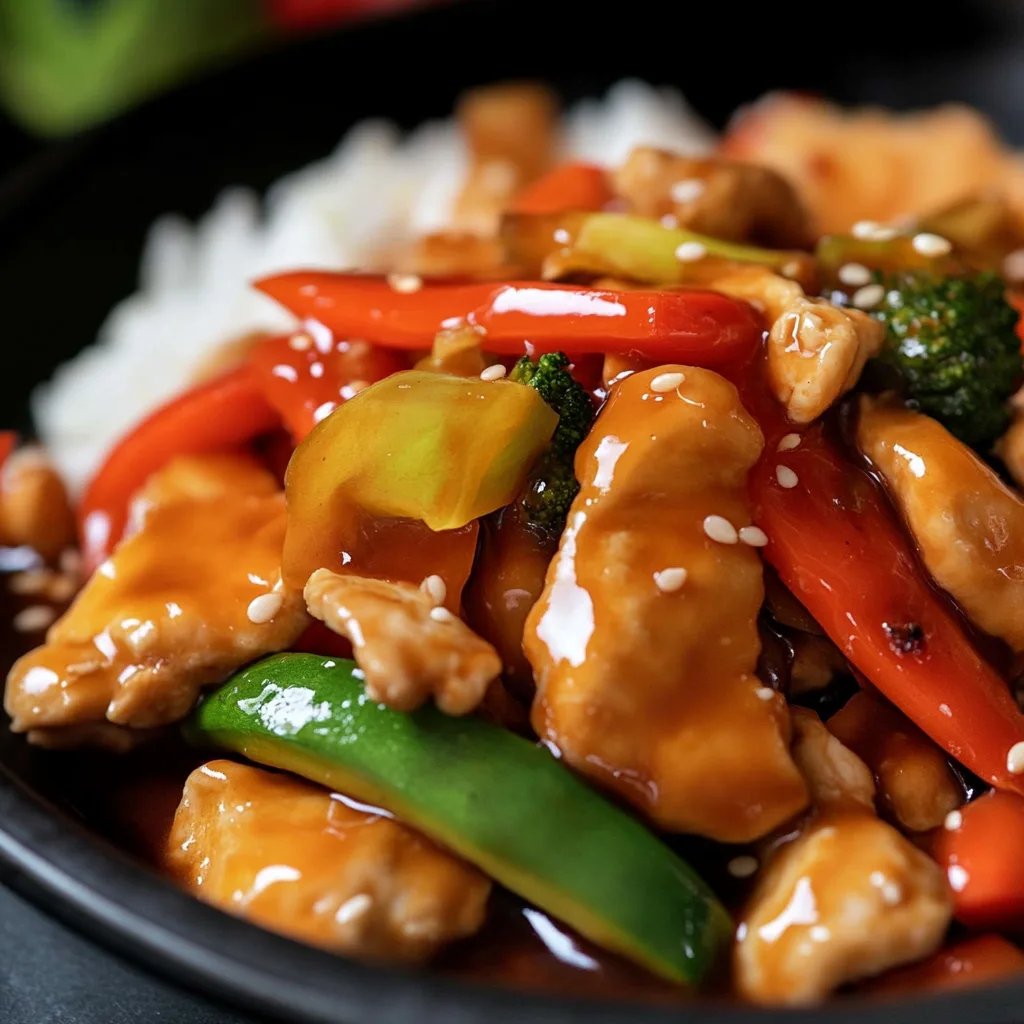 Easy Chicken & Vegetable Stir Fry