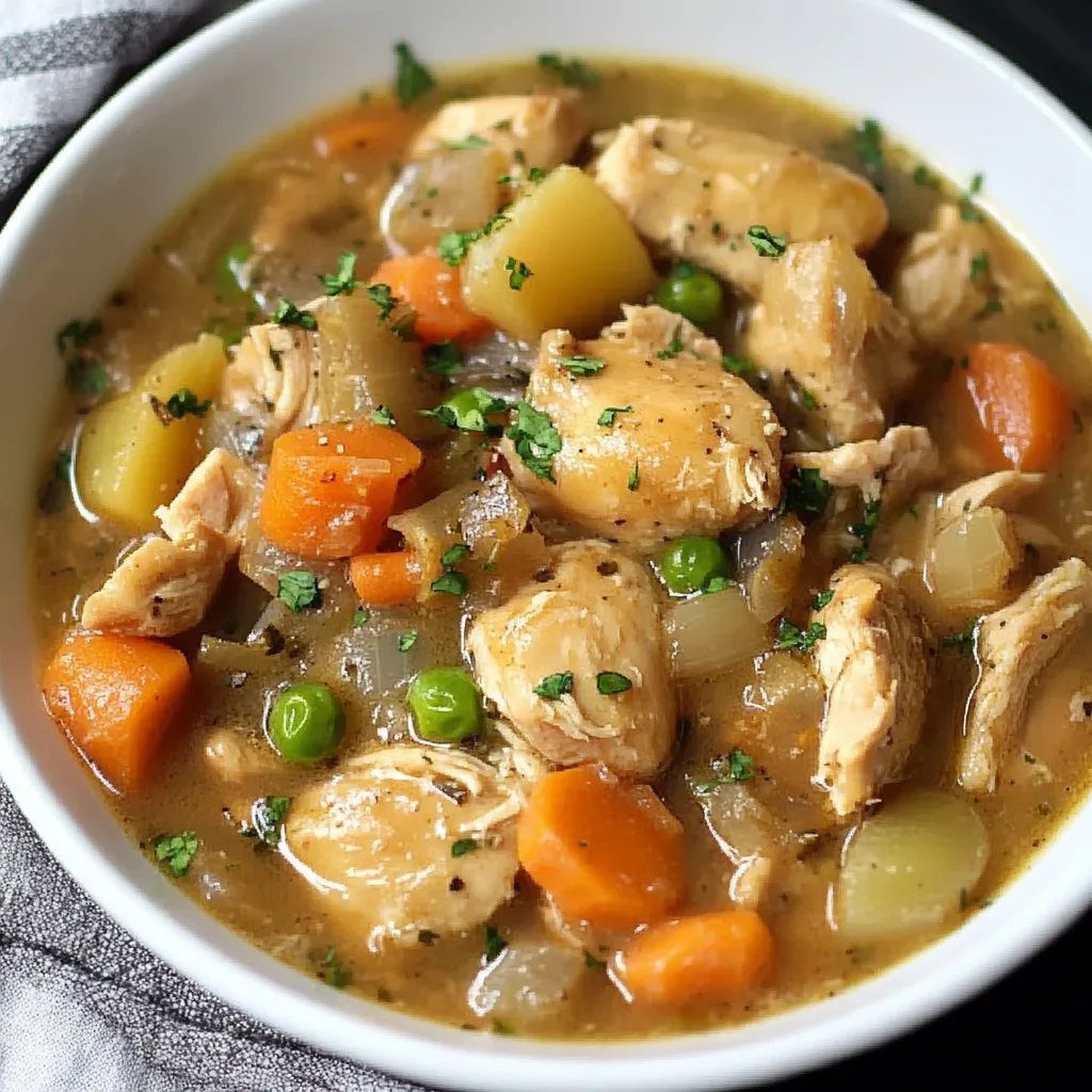 Slow Cooker Chicken Stew Recipe
