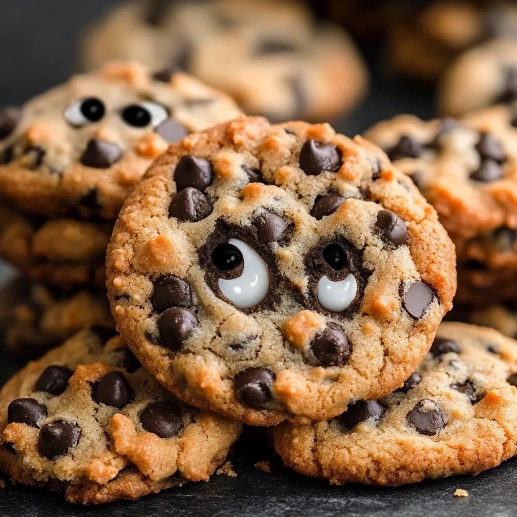Halloween Chocolate Chip Cookies