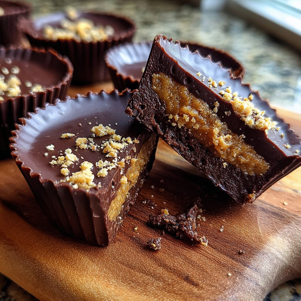 Chocolate Almond Butter Cups