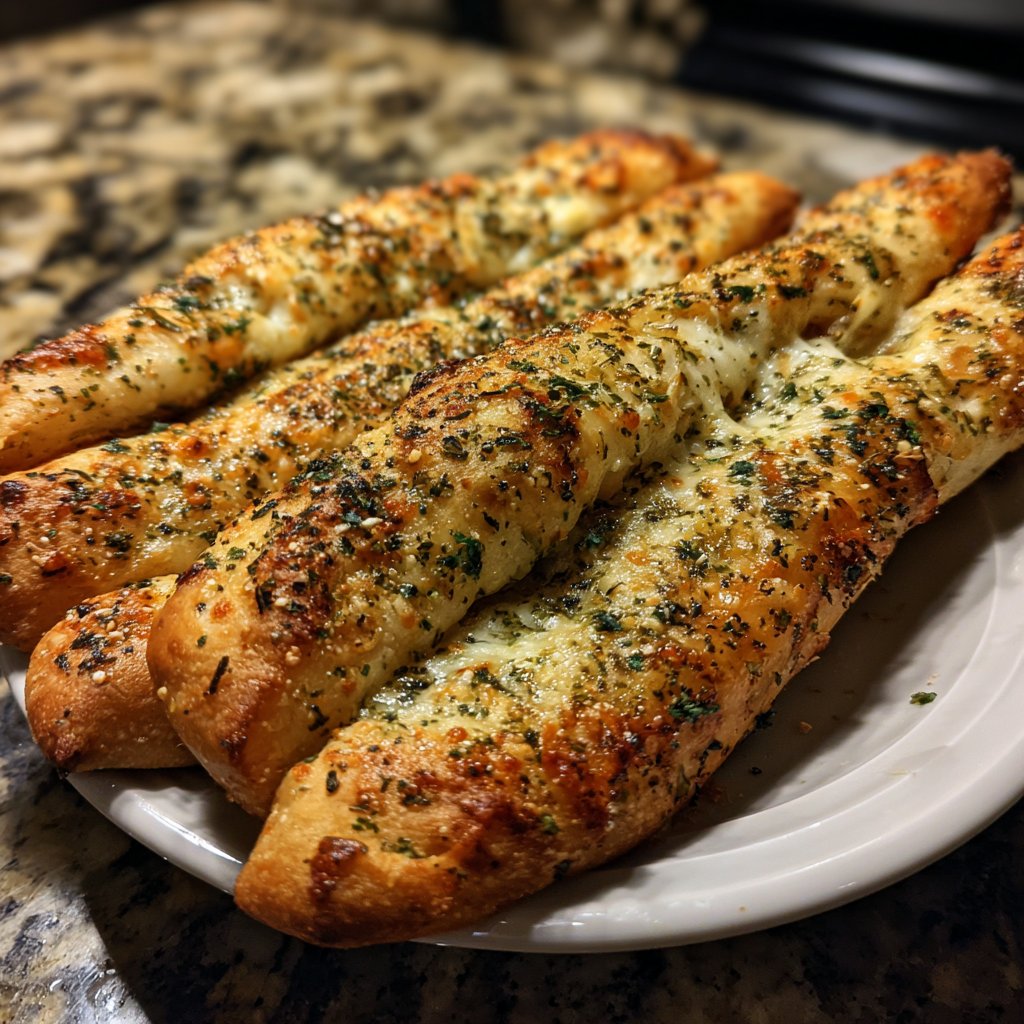 Super Bowl Cheesy Breadsticks