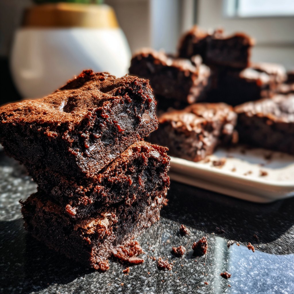 Cottage Cheese Brownies with Dates
