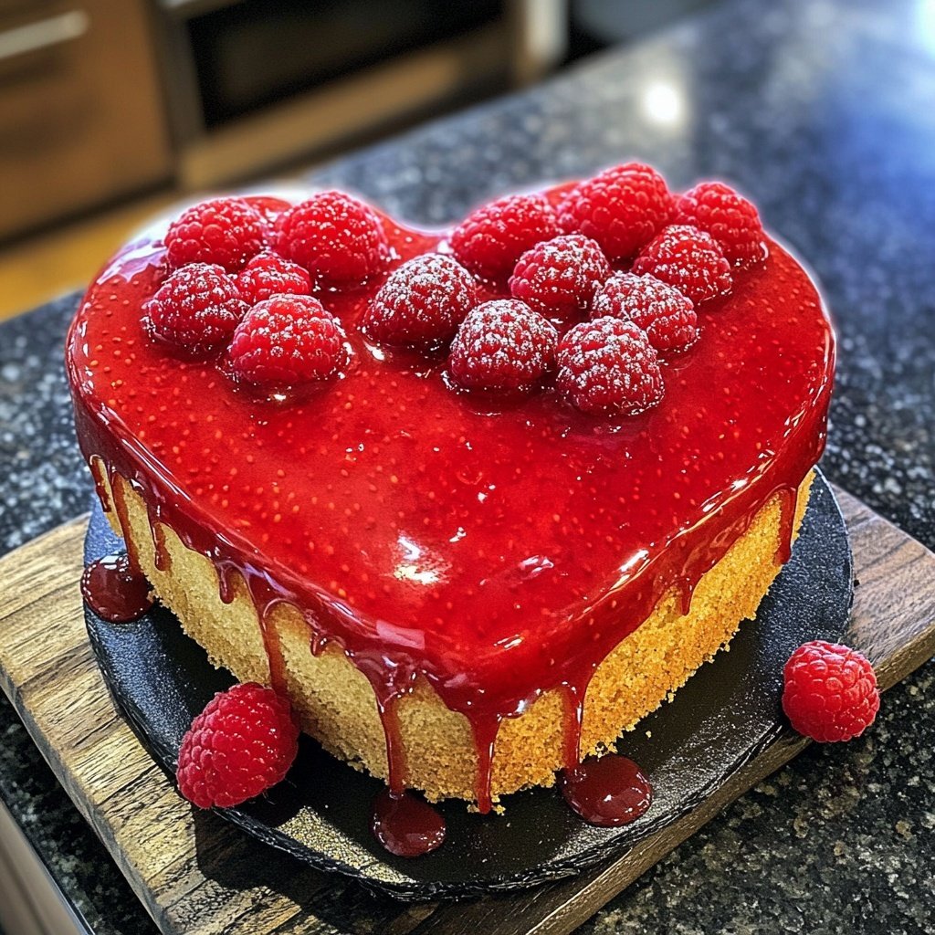 Valentines Heart Cake Recipe