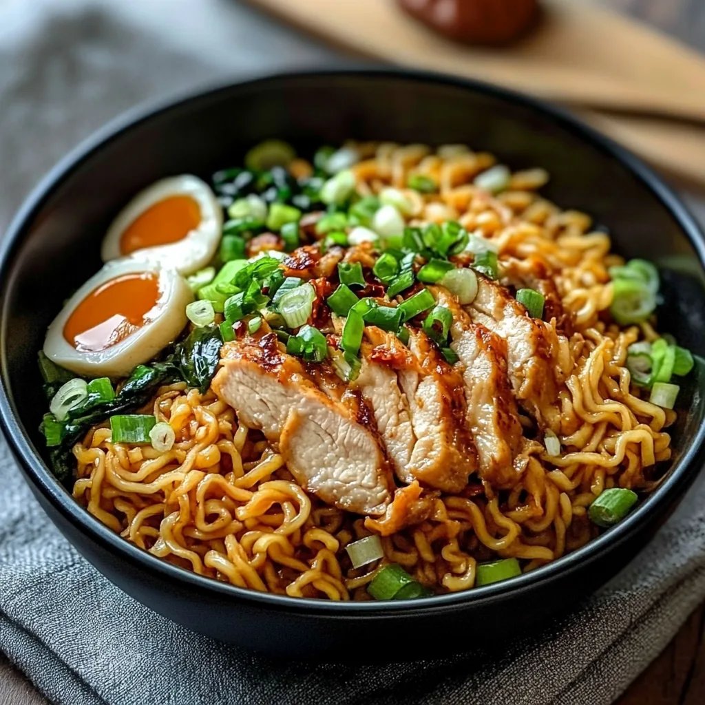Chicken Ramen Stir Fry
