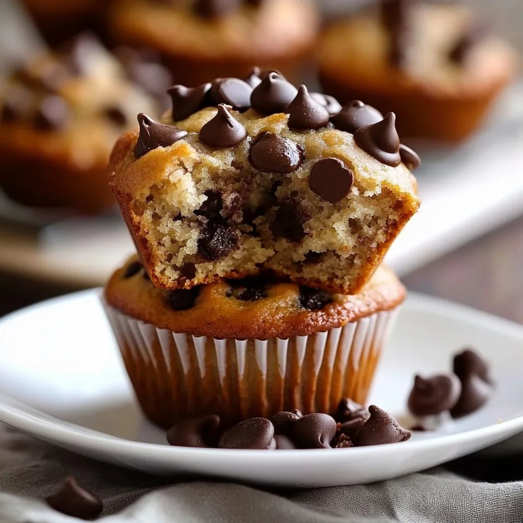 Banana Chocolate Chip Muffins
