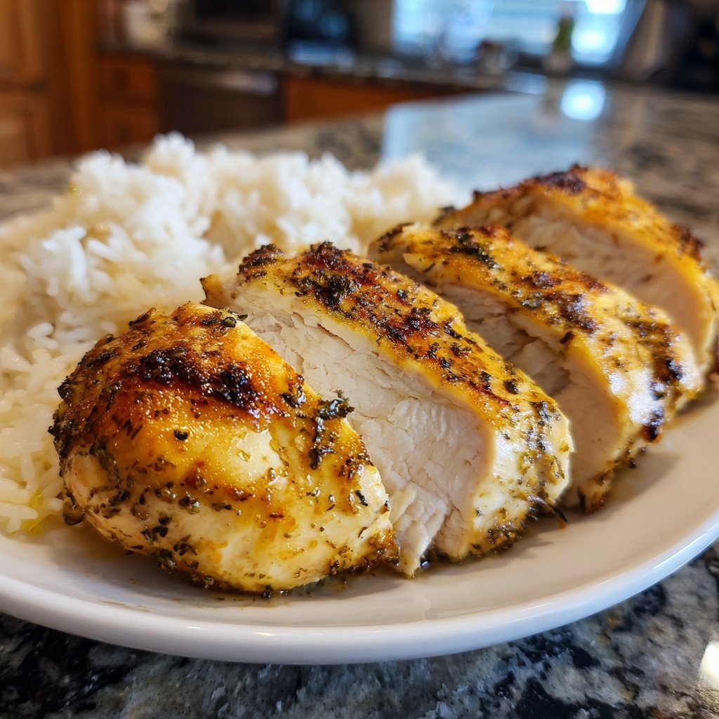 Chicken Breast with Rice