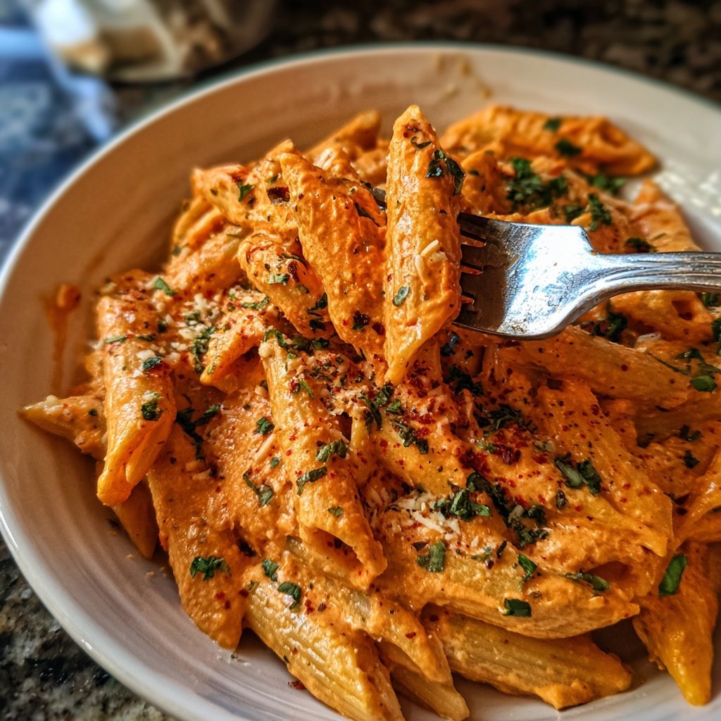 Easy One Pot Creamy Tomato Pasta