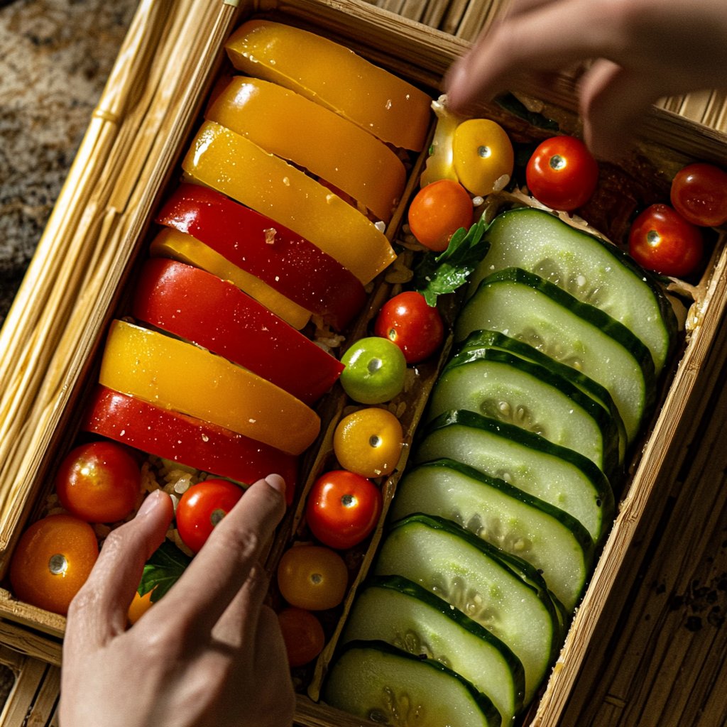 No-Cook Bento Box Lunch Idea