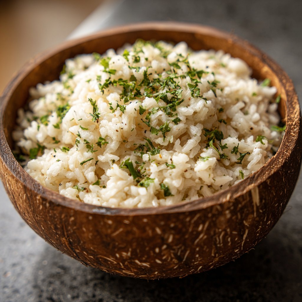 Jamaican Coconut Rice