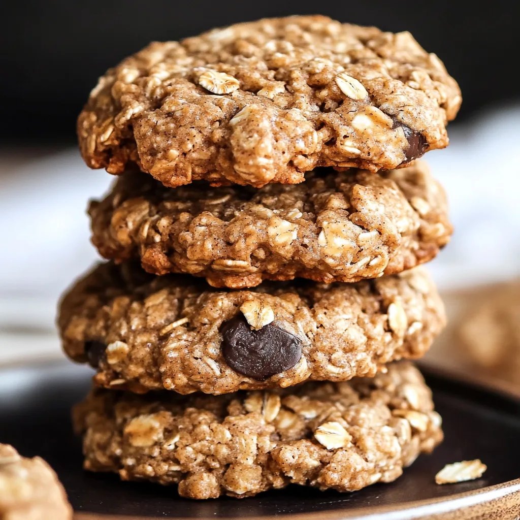Healthy Oatmeal Protein Cookies