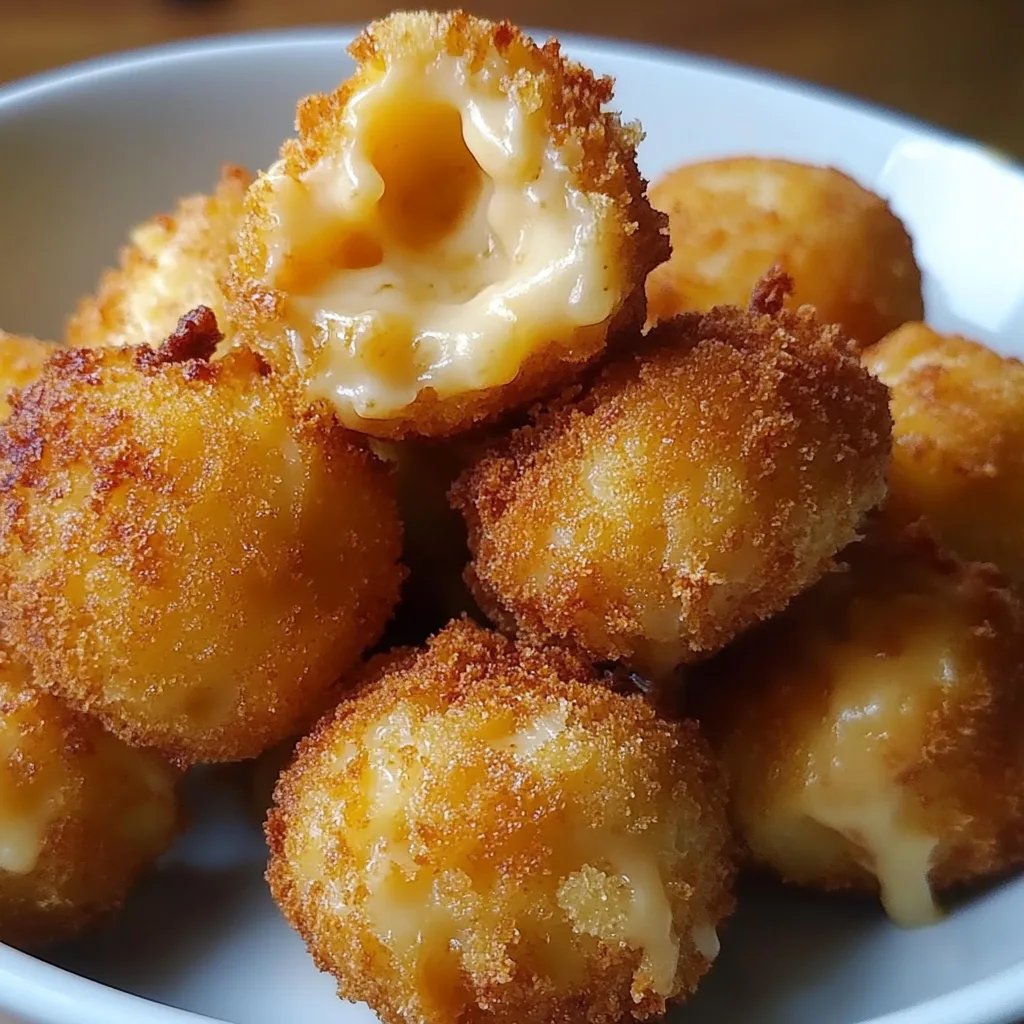 Fried Mac and Cheese Bites